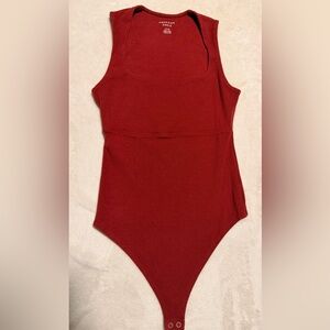 American Eagle Outfitters Red body suit